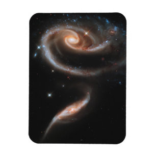 Arp 273 Interacting Galaxies In Andromeda. Magnet