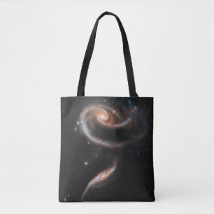 Arp 273 Interacting Galaxies In Andromeda. Tote Bag