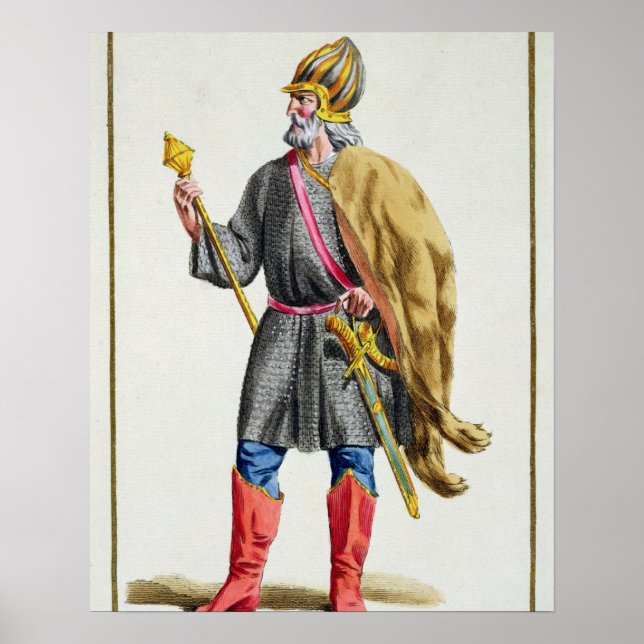 Arpa I from 'Receuil des Estampes, Representant le Poster (Front)