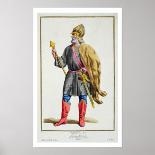 Arpa I from 'Receuil des Estampes, Representant le Poster
