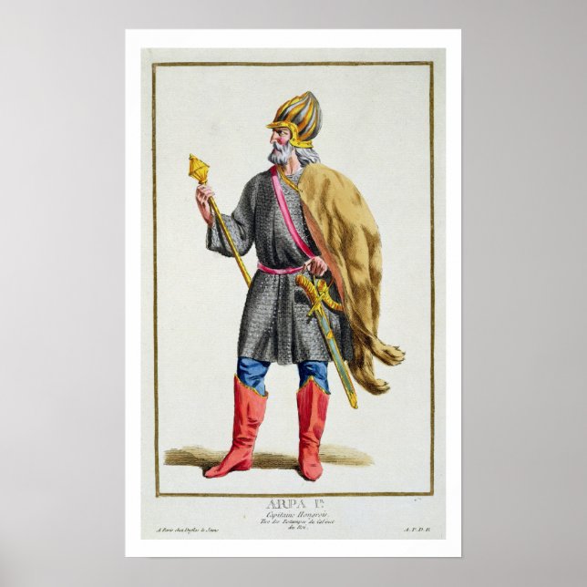 Arpa I from 'Receuil des Estampes, Representant le Poster (Front)