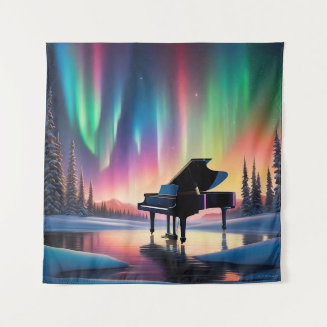 Arpeggio Aurora #2 Tapestry (Front)