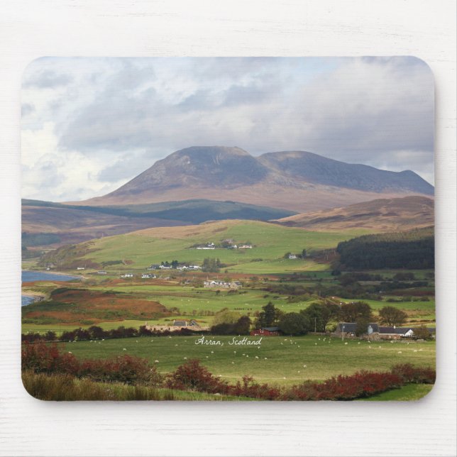 Arran, Scotland landscape photograph Mouse Pad (Front)