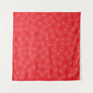 Arranged a traditional Japanese casual kimono patt Tapestry