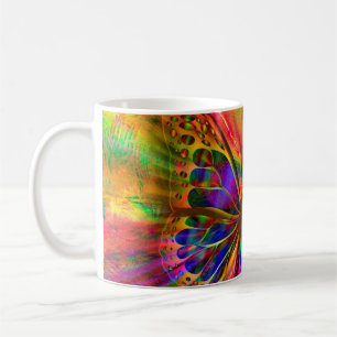Arrangement butterfly aesthetics coffee mug