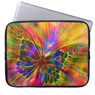 Arrangement butterfly aesthetics laptop sleeve