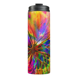 Arrangement butterfly aesthetics thermal tumbler