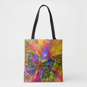 Arrangement butterfly aesthetics tote bag