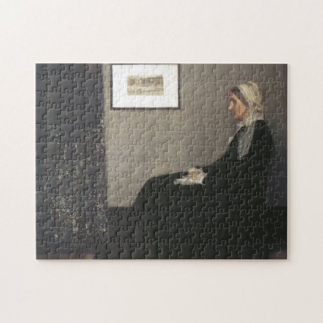 Arrangement in Grey and Black - Whistler's Mother Jigsaw Puzzle (Horizontal)