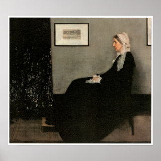 Arrangements in Gray and black: Poster