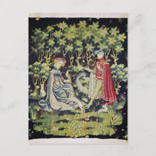 Arras Tapestry, Offering of the Heart Postcard