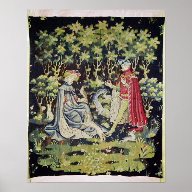 Arras Tapestry, Offering of the Heart Poster (Front)