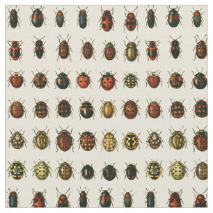 Array of Ladybirds Fabric