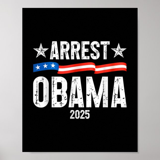 Arrest Obama 2025 _2  Poster (Front)