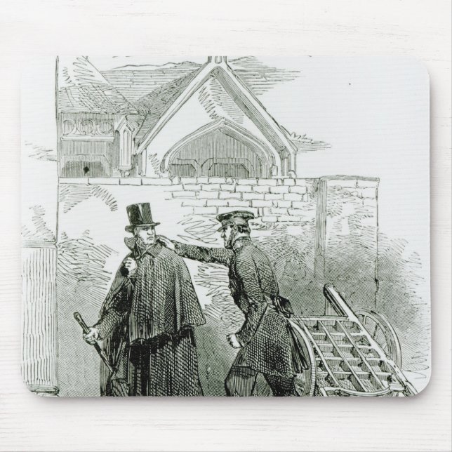 Arrest of Mr. Smith O'Brien Mouse Pad (Front)