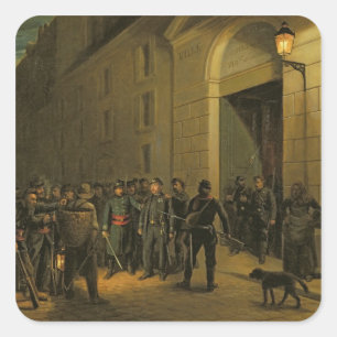 Arrest of the Generals Square Sticker