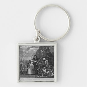 Arrested for Debt Key Ring
