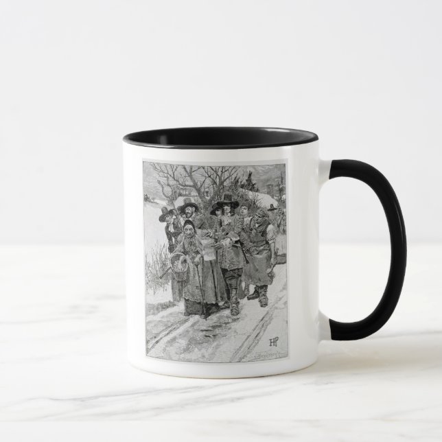 Arresting a Witch Mug (Right)