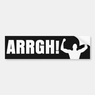ARRGH! BUMPER STICKER