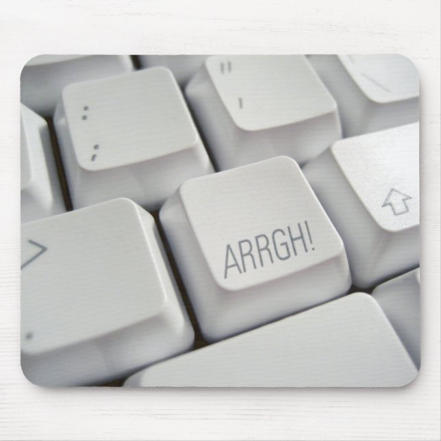 ARRGH! Keyboard Mouse Pad (Front)