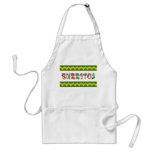arriba burritos standard apron