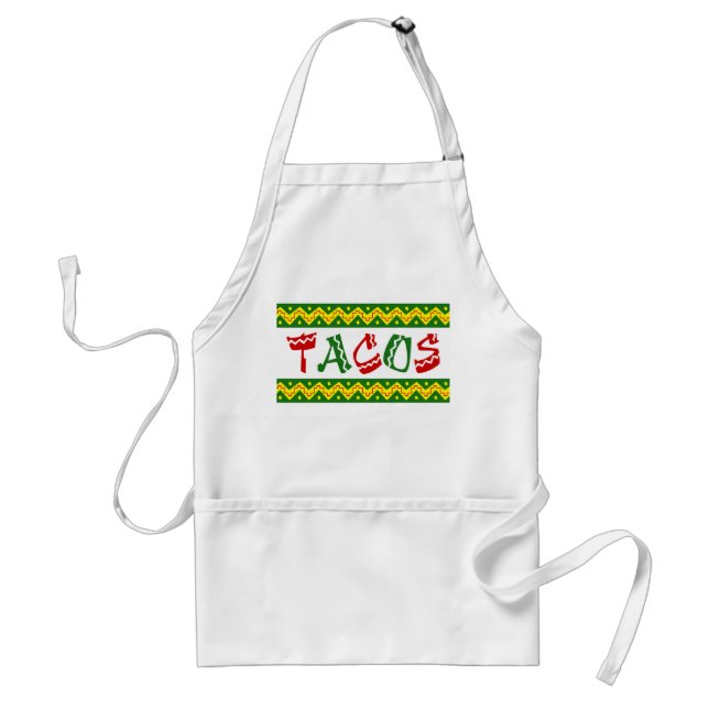 arriba tacos standard apron (Front)