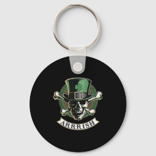 Arrish Irish Rate St Patricks Day, Rate Men Funny Key Ring