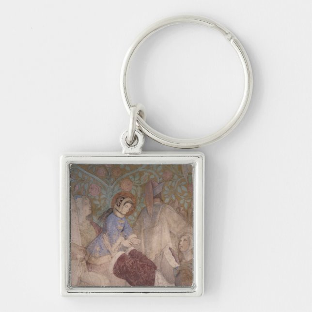 Arrival in Eisenach, c.1854/55 Key Ring (Front)