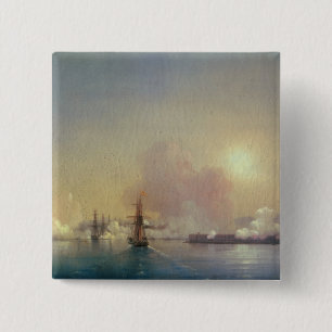 Arrival into Sebastopol Bay, 1852 15 Cm Square Badge