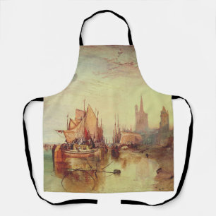 Arrival of a Packet Boat by Joseph Turner Apron