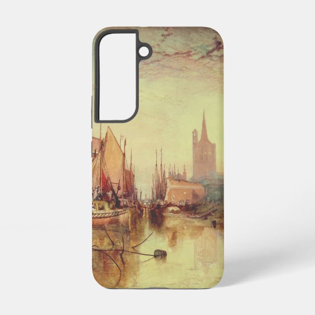 Arrival of a Packet Boat by Joseph Turner Samsung Galaxy S22 Case (Back)
