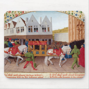 Arrival of Emperor Charles IV Mouse Pad