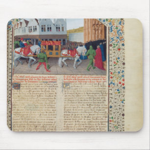 Arrival of Emperor Charles IV Mouse Pad