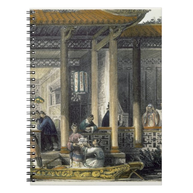 Arrival of Marriage Presents at the Bridal Residen Notebook (Front)