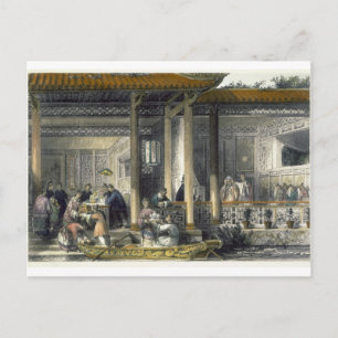 Arrival of Marriage Presents at the Bridal Residen Postcard