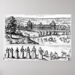 Arrival of Queen Elizabeth I Poster