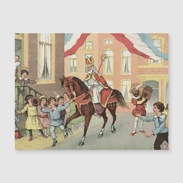 Arrival of Sinterklaas Dutch St. Nick St. Nicholas (Front)