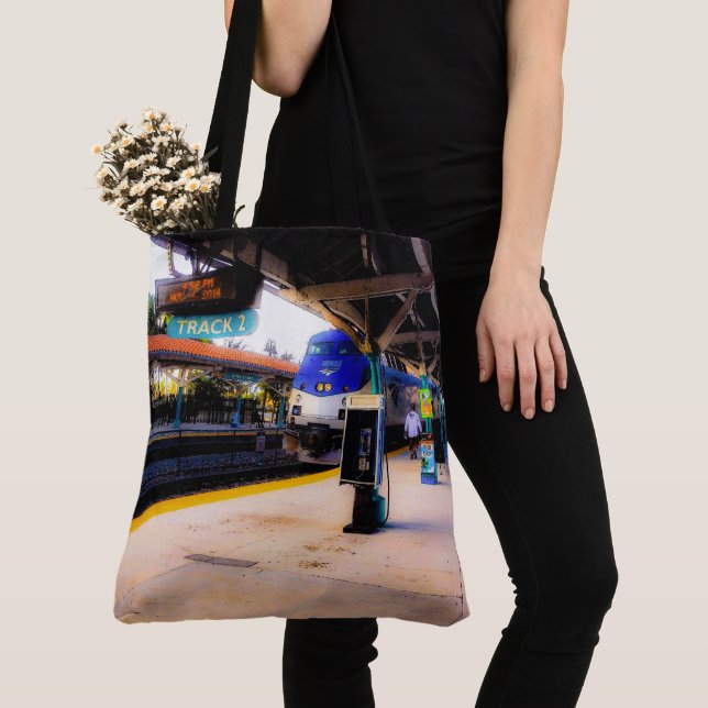 Arrival Track 2 Tote Bag (Close Up)