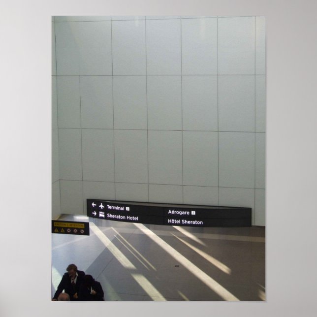 Arrivals and Departures Poster (Front)