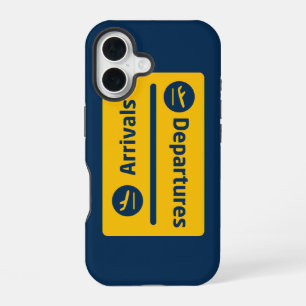 Arrivals/Departures iPhone 16 Case
