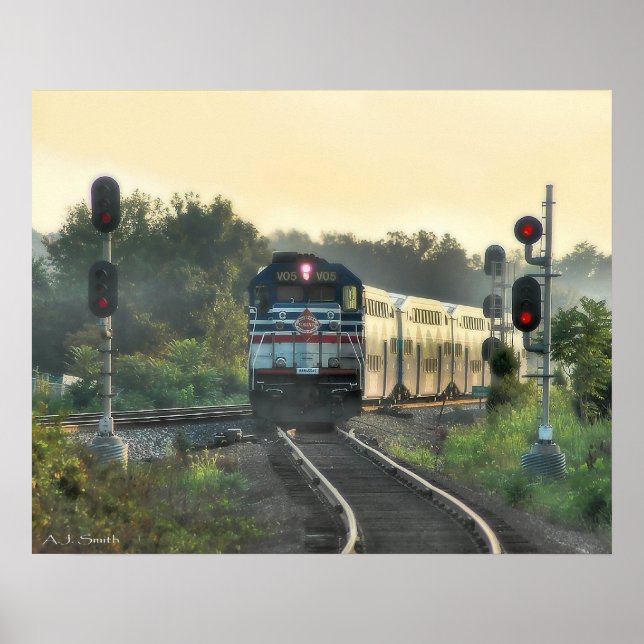 Arriving at Manassas Poster (Front)