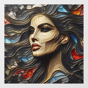 Arrogance Unveiled Window Cling