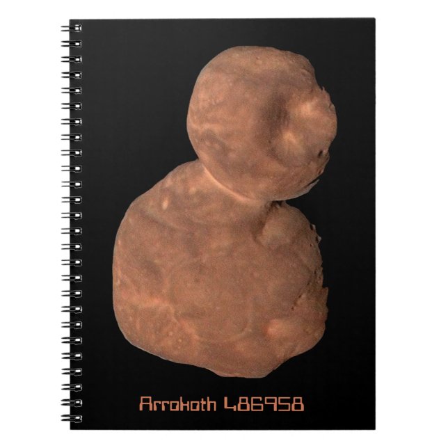 Arrokoth Kuiper Belt Object Notebook (Front)