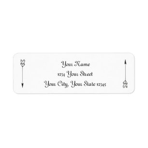 Arrow Address Label Return Address Label