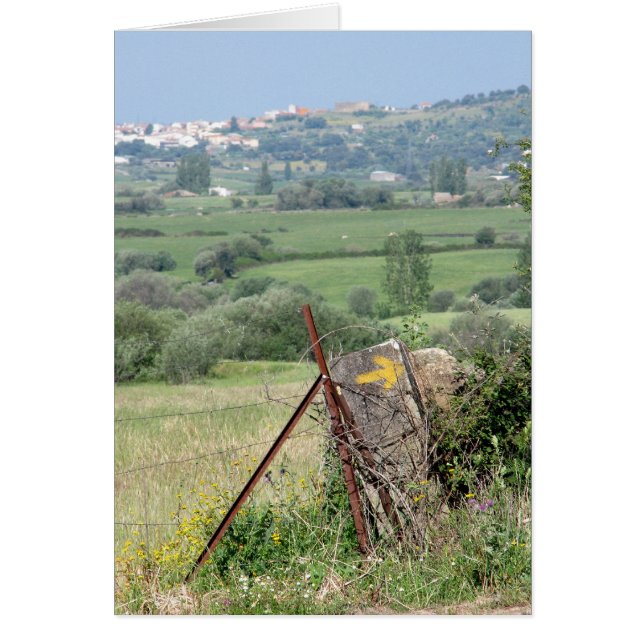 Arrow and Town Card (Front)