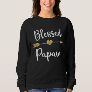 Arrow Blessed Papaw   Idea For Thanksgiving Sweatshirt