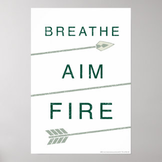 Arrow | Breathe Aim Fire Poster