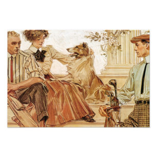 Arrow Collar advertisement, 1910 by Leyendecker Photo Print
