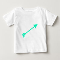 Arrow Cyan 35deg The MUSEUM Zazzle Gifts