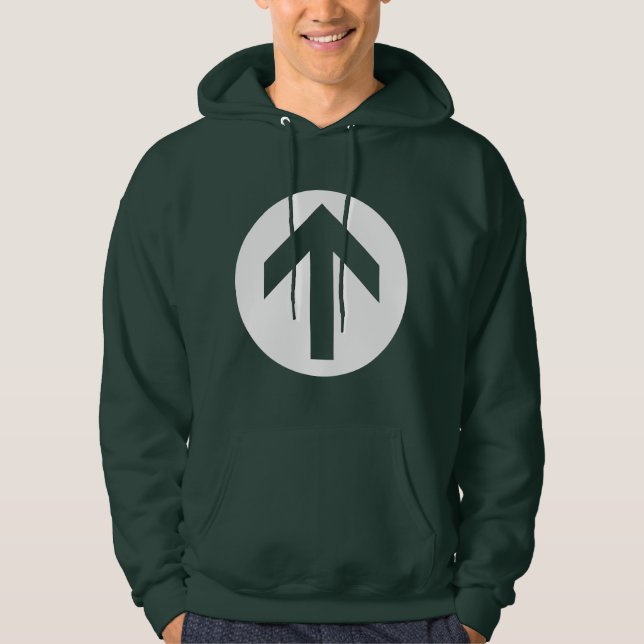 Arrow Disc Hoodie (Front)